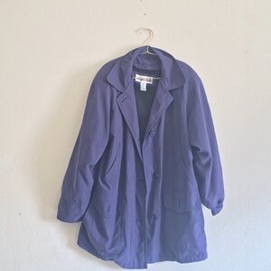 Stylish Women's Navy Trench Coat